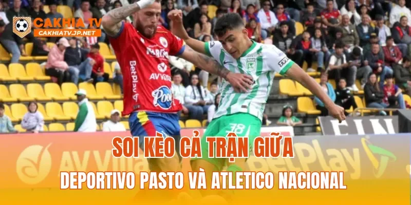 Soi kèo cả trận giữa Deportivo Pasto và Atletico Nacional