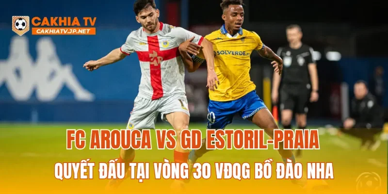 FC Arouca vs GD Estoril-Praia quyết đấu tại vòng 30 VĐQG Bồ Đào Nha