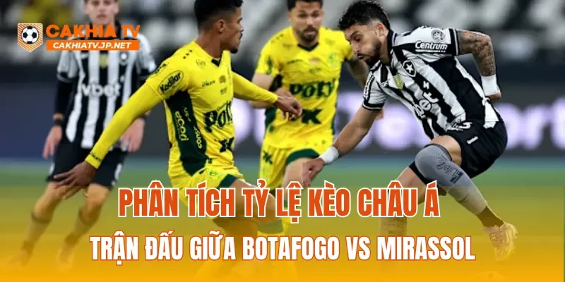 Phân tích tỷ lệ kèo Châu Á trận đấu giữa Botafogo vs Mirassol